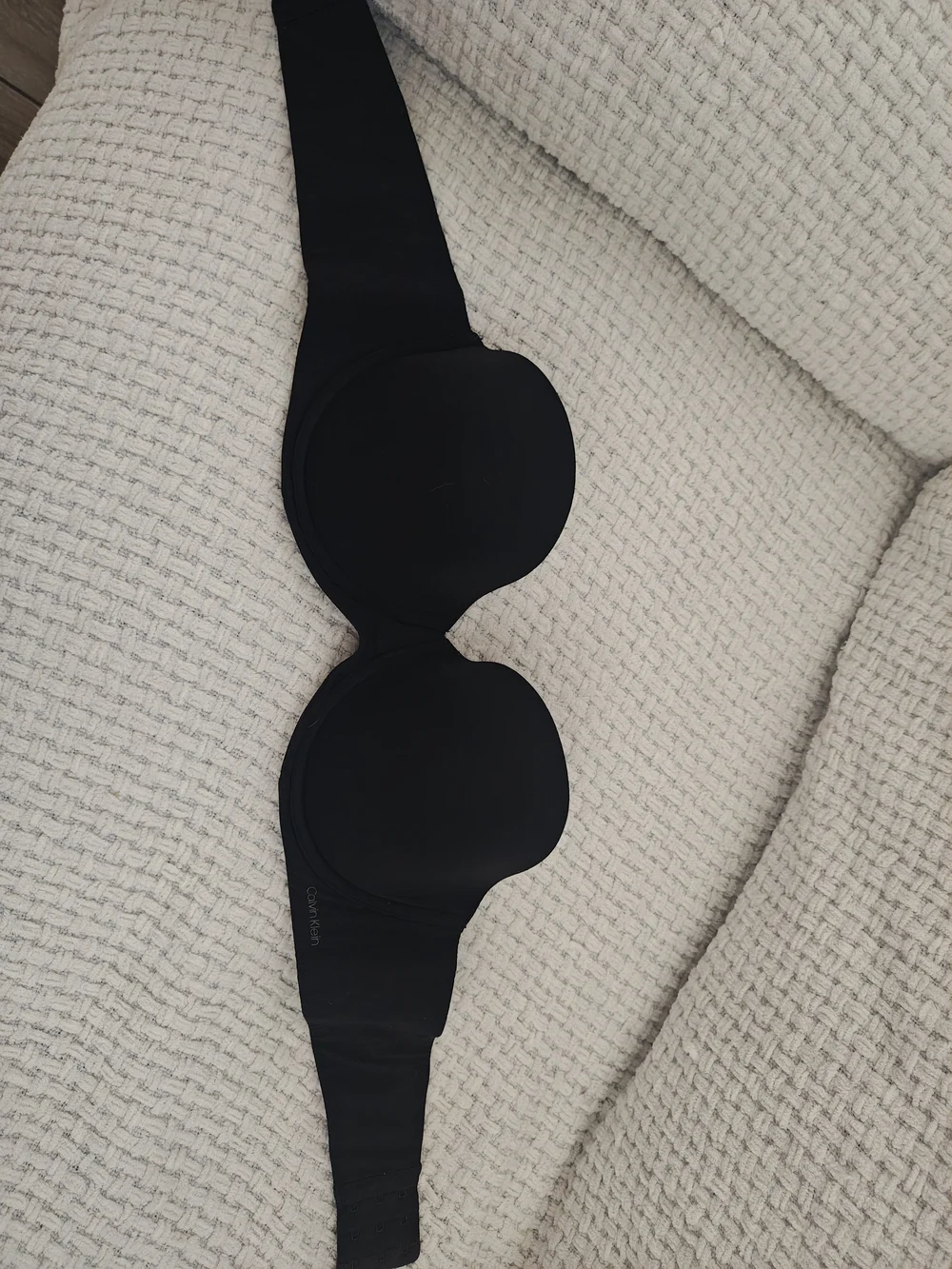 Calvin Klein Black Strapless T-Shirt Bra